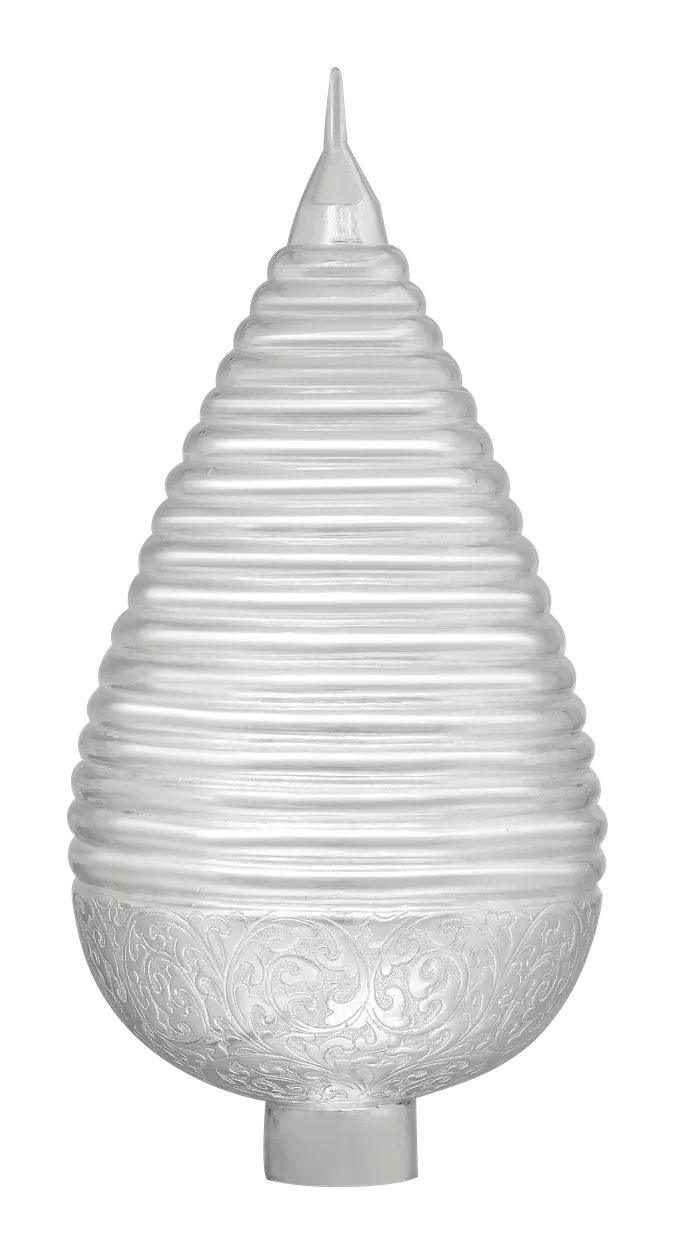 Lattu — the spinning top, in silver