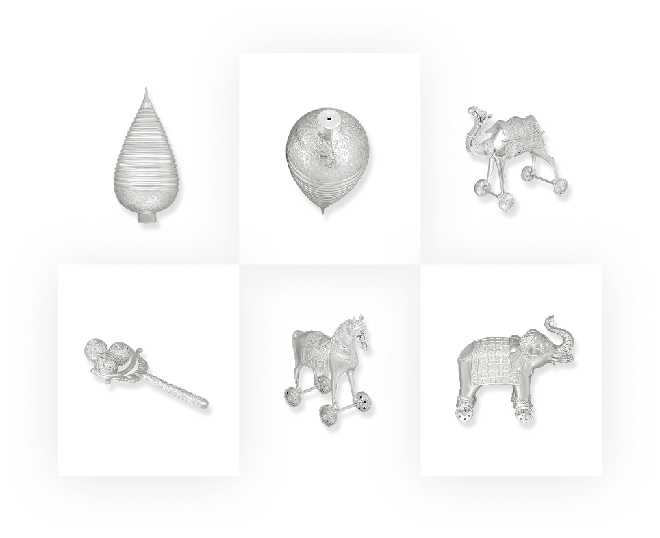 Ramlalla's silver toys by HSJ